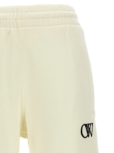Shop Off-white 'flock Ow' Joggers