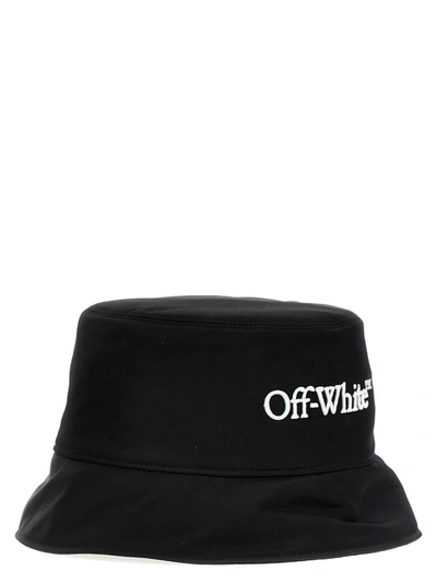 Shop Off-white Bucket Hat 'ny Logo' In Black