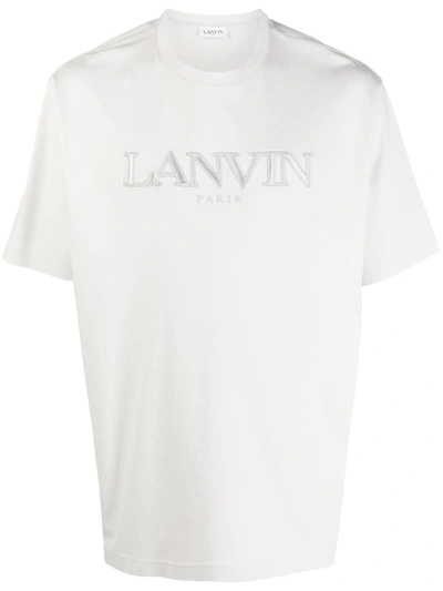 Shop Lanvin T-shirts & Tops In Mastic