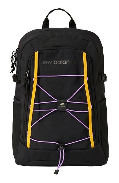 Shop New Balance Terrain Bungee Backpack In Black