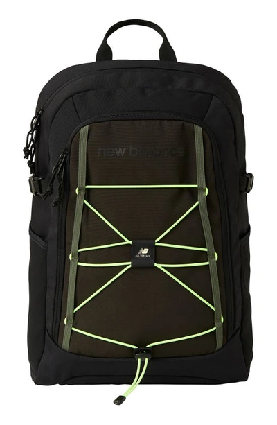 Shop New Balance Terrain Bungee Backpack In Green