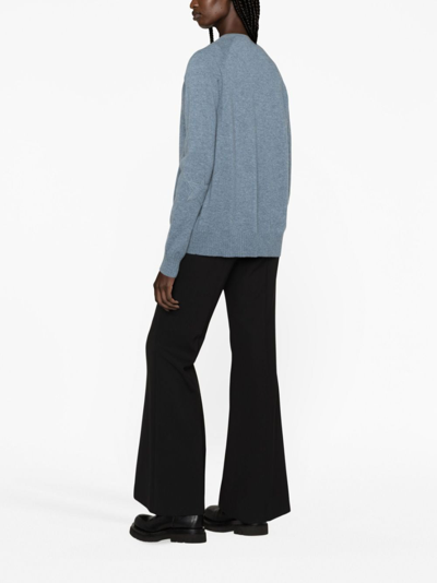 Zadig & Voltaire Button-up Cashmere Cardigan In Blue