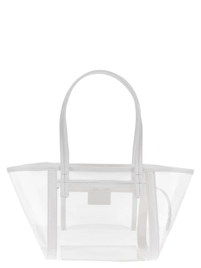 Shop By Far Shopping 'club Tote' In White