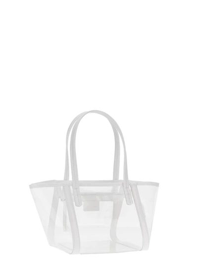 Shop By Far Shopping 'club Tote' In White
