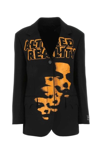 Shop Raf Simons Jackets And Vests In Black