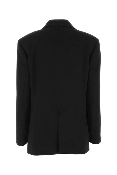 Shop Raf Simons Jackets And Vests In Black
