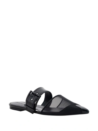 Shop Alexander Mcqueen Sandals In Black/black