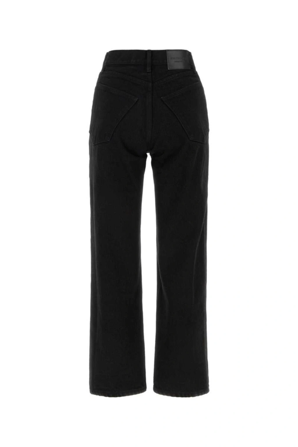 Balenciaga Regular Fit Denim Jeans In Black | ModeSens