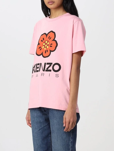 Shop Kenzo Women's Mm T Shirt In Rosa