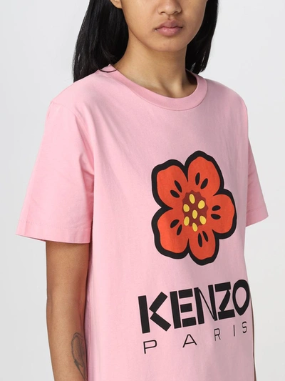 Shop Kenzo Women's Mm T Shirt In Rosa