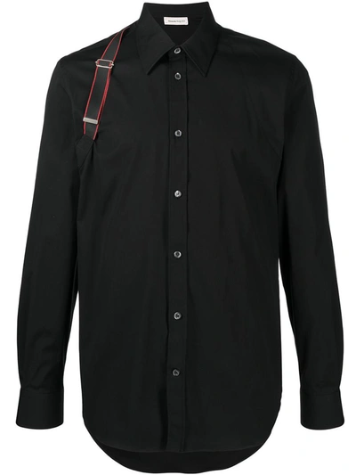 Shop Alexander Mcqueen Shirts In Black