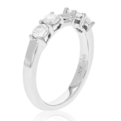 Shop Vir Jewels 0.80 Cttw Semi Mount Diamond Engagement Ring 14k White Gold Round Bridal In Silver