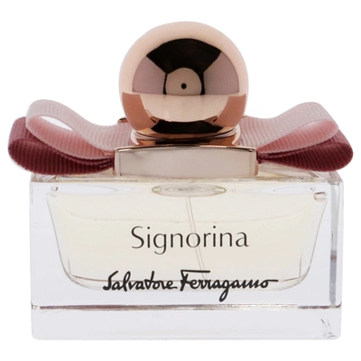 Shop Ferragamo Salvatore  Signorina For Women 1 oz Edp Spray In Pink