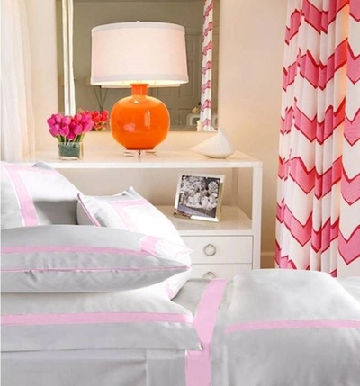 Shop Montague & Capulet Haute Hotel Pillowcase Pair In Pink