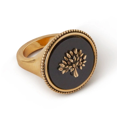 Shop Mulberry Resin Tree Ring In Black