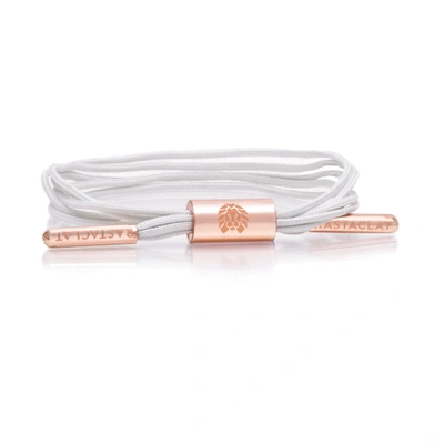 Shop Rastaclat Original Hand Assembled White Diana Multi Lace Women's Adjustable Bracelet