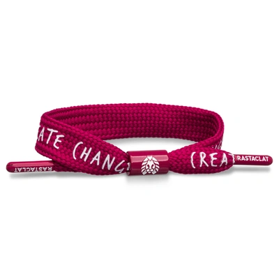 Shop Rastaclat Original Hand Assembled Red Create Change Adjustable Single Lace Bracelet