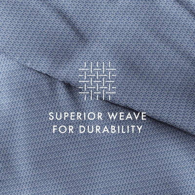 Shop Ienjoy Home Blue Diamond Navy Pattern Duvet Cover Set Ultra Soft Microfiber Bedding, Full/queen