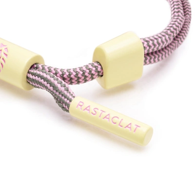 Rastaclat Original Hand Knotted Controlz Adjustable Bracelet In Pink