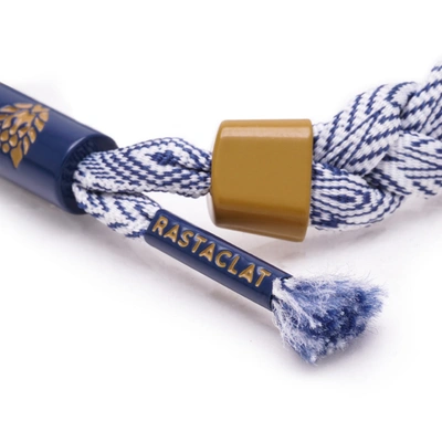 Rastaclat Original Hand Braided Whitestone Adjustable Bracelet