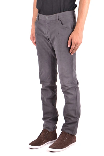 Shop Dolce & Gabbana Trousers In Gray