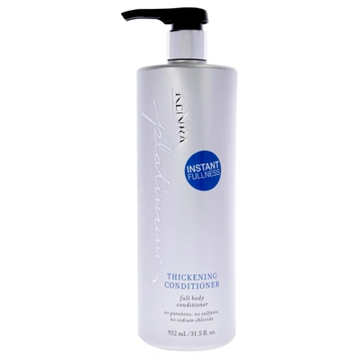 Shop Kenra Platinum Thickening Conditioner By  For Unisex - 31.5 oz Conditioner In Silver