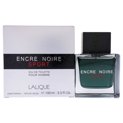 Shop Lalique Encre Noire Sport By  For Men - 3.3 oz Edt Spray In Brown