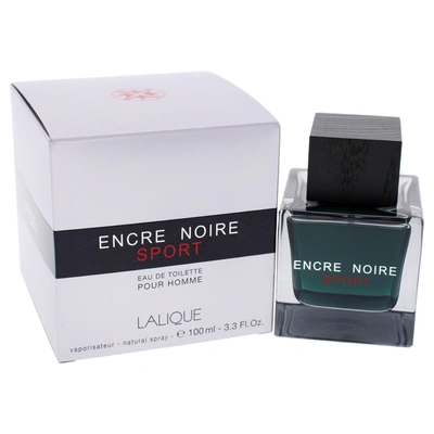 Shop Lalique Encre Noire Sport By  For Men - 3.3 oz Edt Spray In Brown