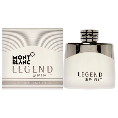 Shop Mont Blanc Legend Spirit For Men 1.7 oz Edt Spray In Purple