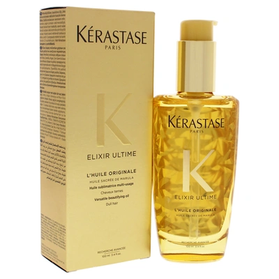 Shop Kerastase Elixir Ultime Versatile Beautifying Oil By  For Unisex - 3.4 oz Oil In Gold