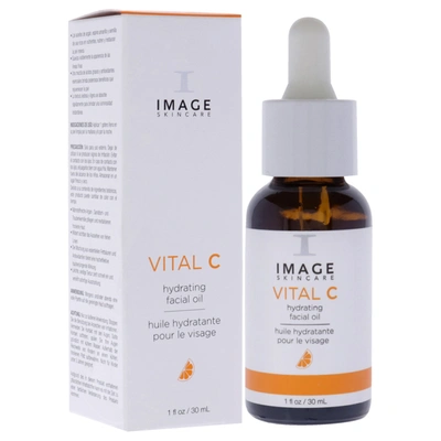 Shop Image Vital C Hydrating Facial Oil For Unisex 1 oz Oil In Silver