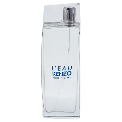 Shop Kenzo Leau  For Women 3.3 oz Edt Spray In Green