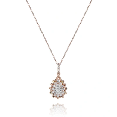 Diana M. Diamond Necklace In White