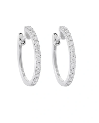 Diana M. Diamond Earrings In White