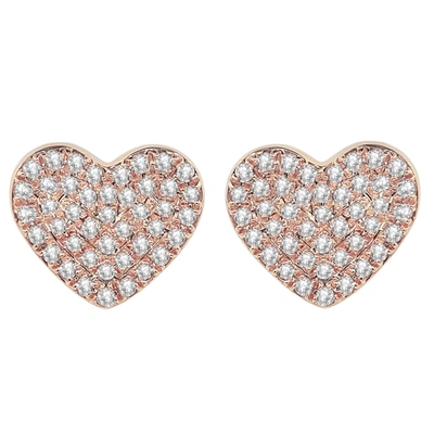 Shop Diana M. Diamond Earrings In Gold