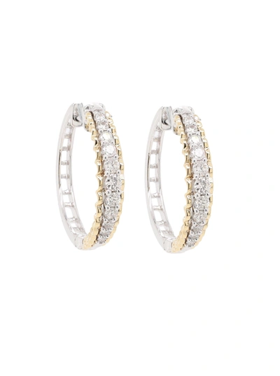 Diana M. Diamond Earrings In Gold