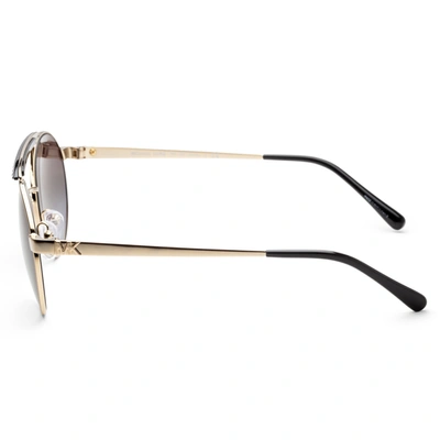 Shop Michael Kors Men's Fashion 55mm Sunglasses In Gold