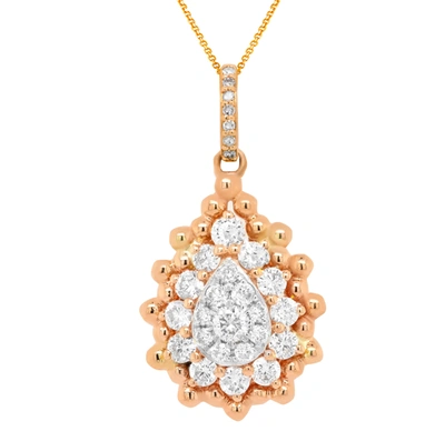 Diana M. Diamond Necklace In White