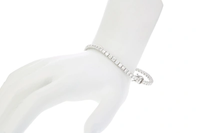 Vir Jewels 5 Cttw I1-i2 Clarity Diamond Bracelet 14k White Gold Tennis Round Prong 7 Inches In Silver