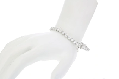 Vir Jewels 4 Cttw I1-i2 Clarity Diamond Bracelet 14k White Gold Tennis Round Prong 7 Inch In Silver