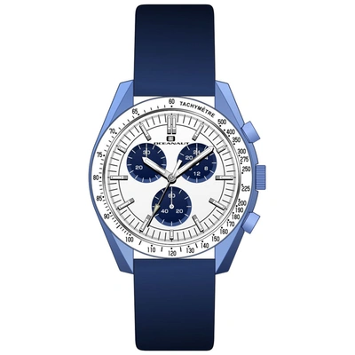 Shop Oceanaut Men's Orbit White Dial Watch In Black