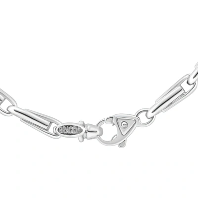 Pompeii3 Men's 14k Gold (106gram) Or Platinum (199gram) 6mm Link Chain Necklace 24" In Silver
