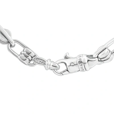 Pompeii3 Men's 14k Gold (156gram) Or Platinum (293gram) 8mm Link Chain Necklace 24" In Silver