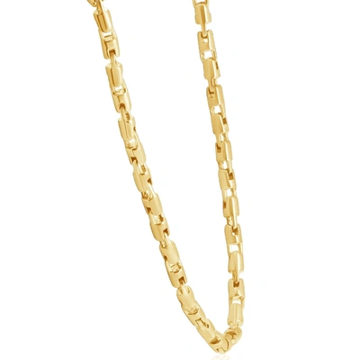 Shop Pompeii3 Men's 14k Gold (61gram) Or Platinum (114gram) 5.5mm Link Chain Necklace 24"