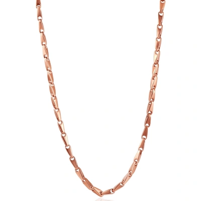 Pompeii3 Men's 14k Gold (40gram) Or Platinum (75gram) 4mm Link Chain Necklace 20" In Gold