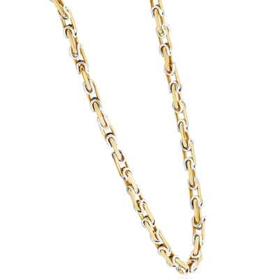 Shop Pompeii3 Men's 14k Gold (79gram) Or Platinum (148gram) 5.5mm Link Chain Necklace 24"