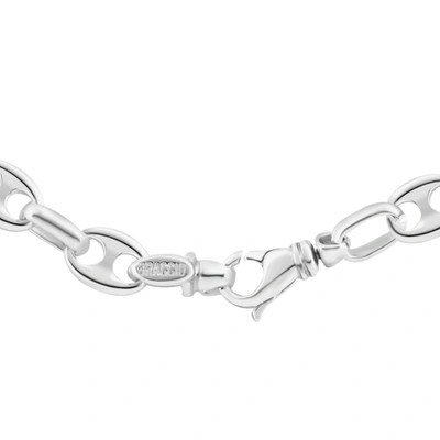 Pompeii3 Men's Marine 14k Gold (86gram) Or Platinum (161gram) 9mm Link Chain Necklace 24" In Silver