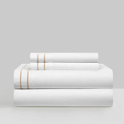 Shop Chic Home Valkyrie 4-piece Sheet Set In Gold