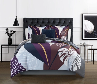 Shop Chic Home Anaeisia 4-piece Comforter Set In Multi