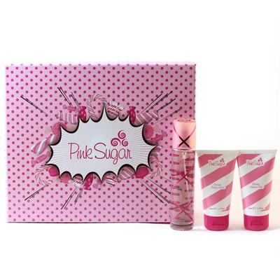Shop Aquolina Pink Sugar 1.7 Sp/1.7 Glossyshower Gel/1.7 Bltn